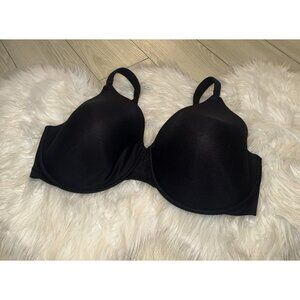 Olga 35145 To A Tee Contour Bra Lined Underwire Womens 44DD Black